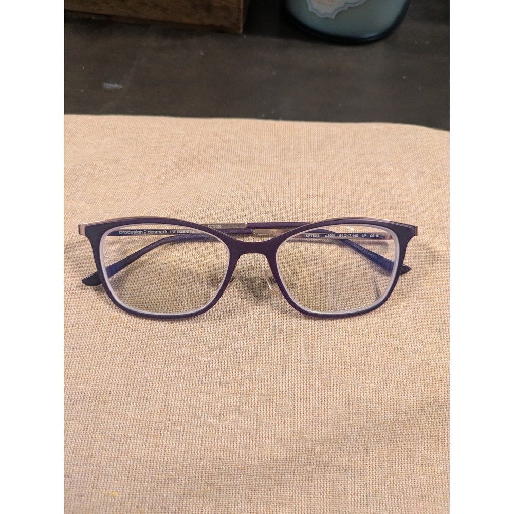 Prodesign Denmark Lifted 2 Purple Rose Gold Eyeglass Frames 51-17-140 c.3031